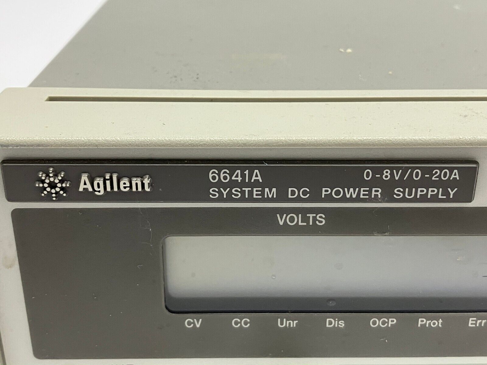 Agilent 6641A DC Power Supply 0-8V 0-20A - Maverick Industrial Sales