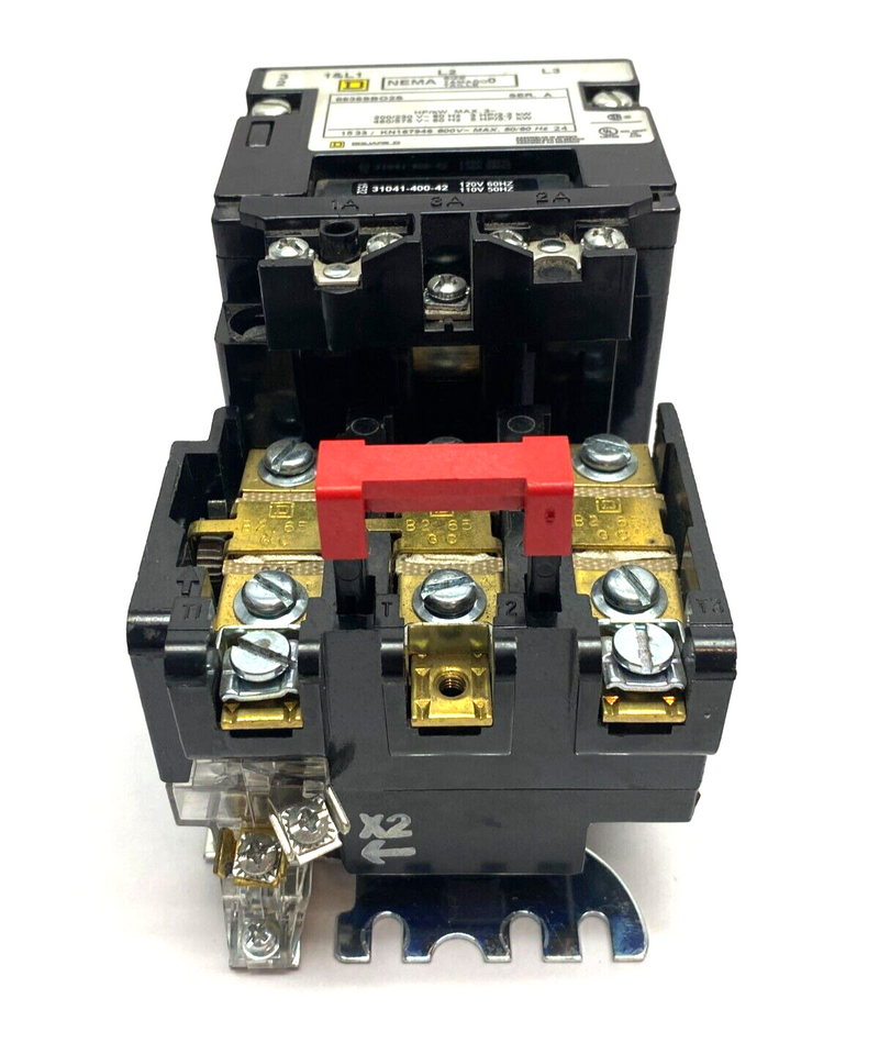 Square D 8536SBO2S Ser A Non-Reversing Motor Starter Size 0 600V 50/60Hz - Maverick Industrial Sales