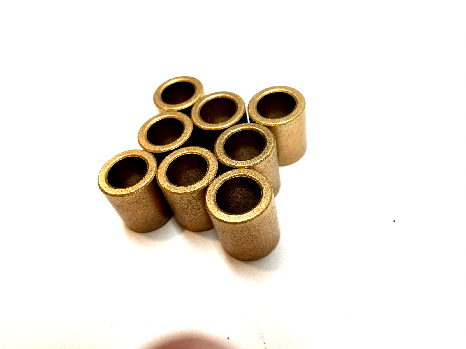 Isostatic Industries AM-1218-20 Bronze Sleeve Bearing LOT OF 8 - Maverick Industrial Sales