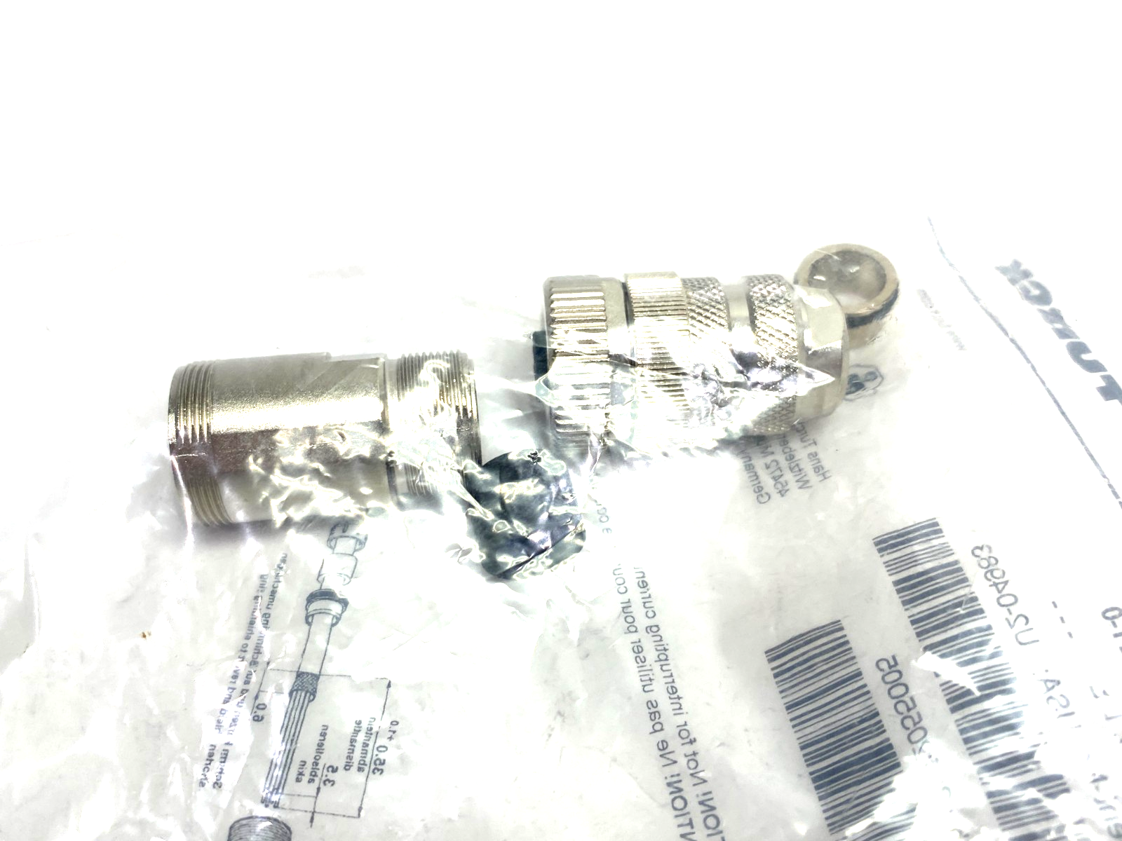 CM 81121-0 | Turck Straight Field Wireable Connector M12 12-Pin U2-04983 - New - Maverick Industrial Sales