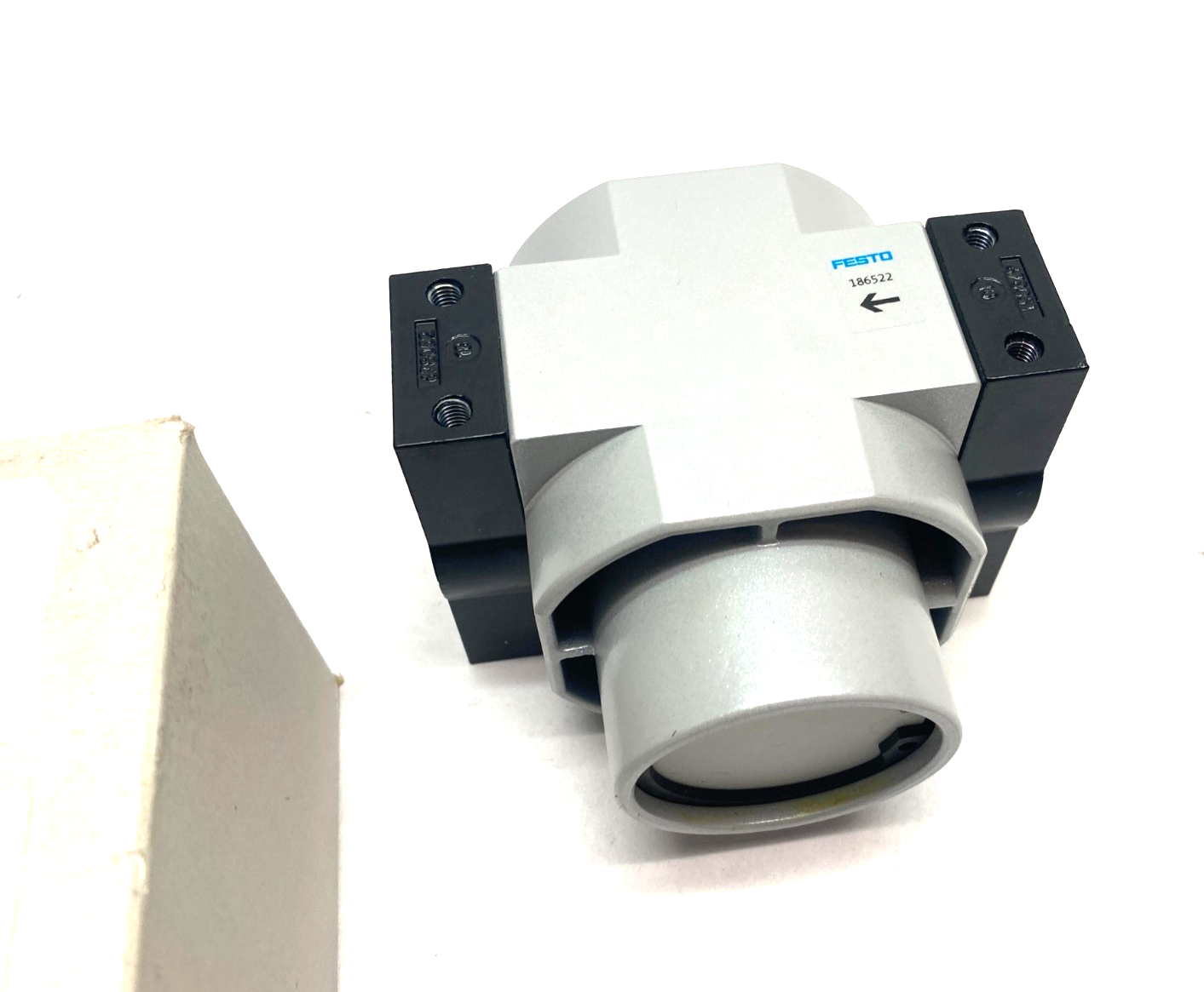 Festo HEL-1/2-D-MAXI Pneumatic On/Off Valve 3-16bar 1/2" Ports 186522 - Maverick Industrial Sales