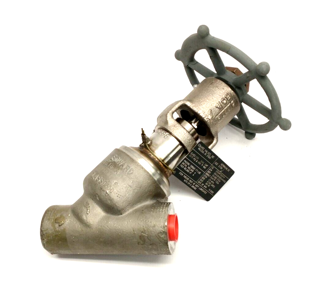 Edward Valves 15104F316T4 Hermavalve Bonnet Valve, Size 0.75 Class 1500 2075PSI - Maverick Industrial Sales