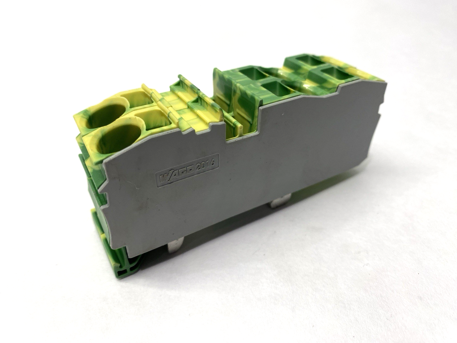 2016-1307 | Wago Topjobs Ground Terminal Block LOT OF 2 - Used - Maverick Industrial Sales