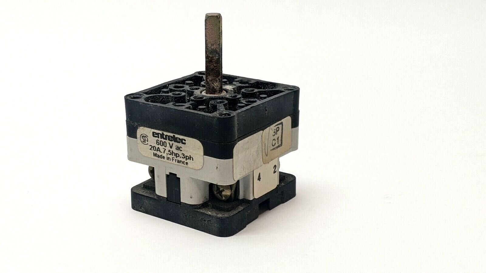 Entretec VY20/S/012/P48/C42 Cam Switch 2 Position 51140214 - Maverick Industrial Sales