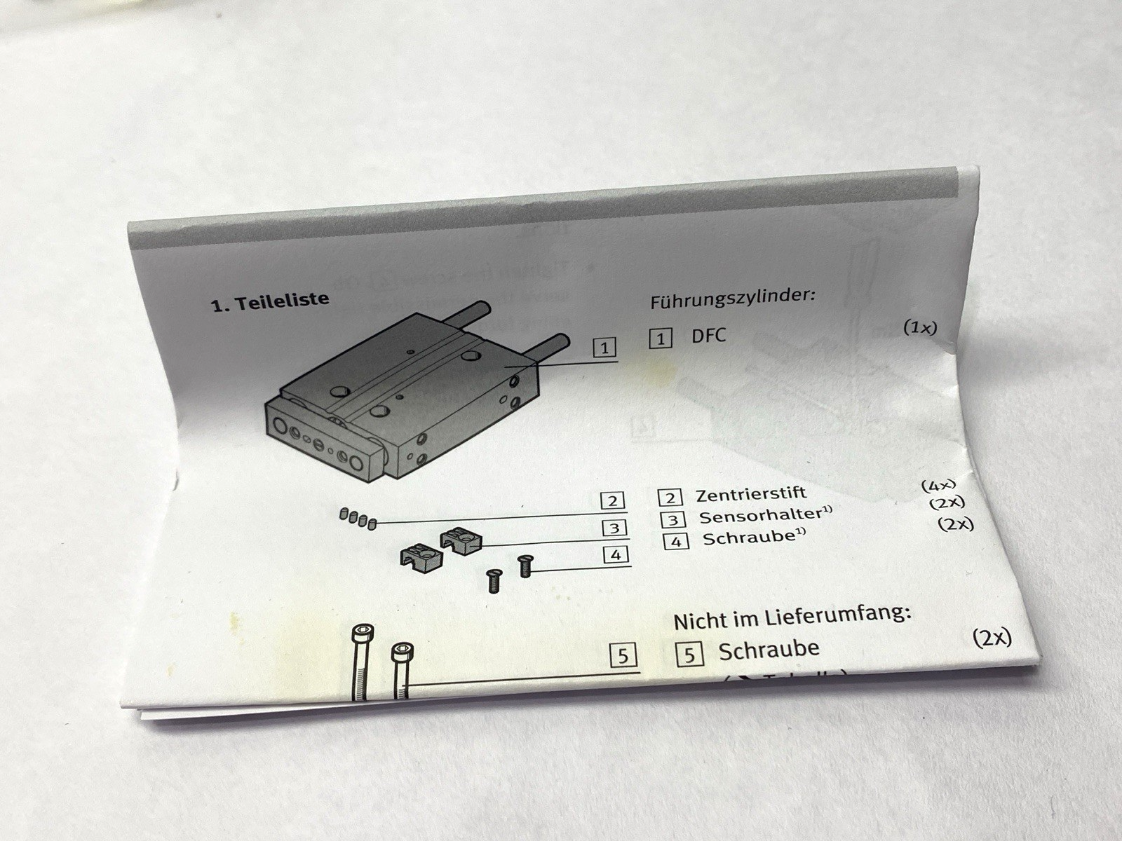 Festo DFC-10-5-P-A-GF Pneumatic Miniature Guided Drive 189467 - Maverick Industrial Sales