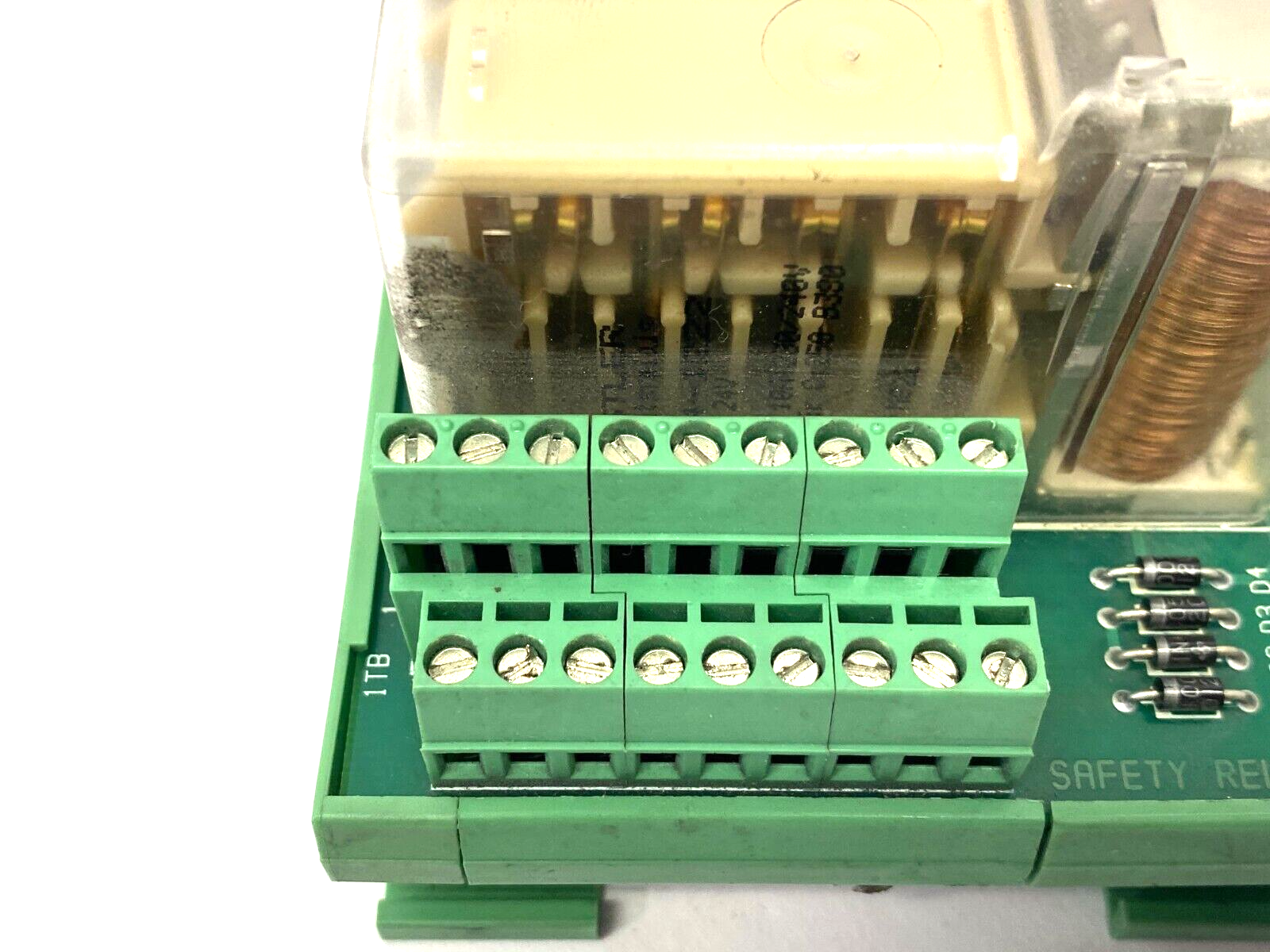 Universal Instruments 45209201 Safety Relay Module DIN Rail Mount - Maverick Industrial Sales