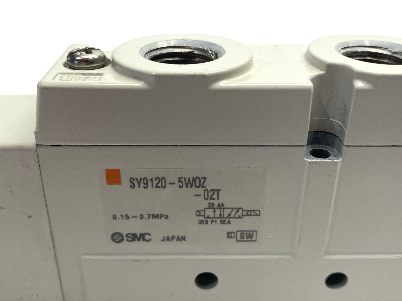 SMC SY9120-5W0Z-02T Solenoid Valve 1/4" Ports - Maverick Industrial Sales