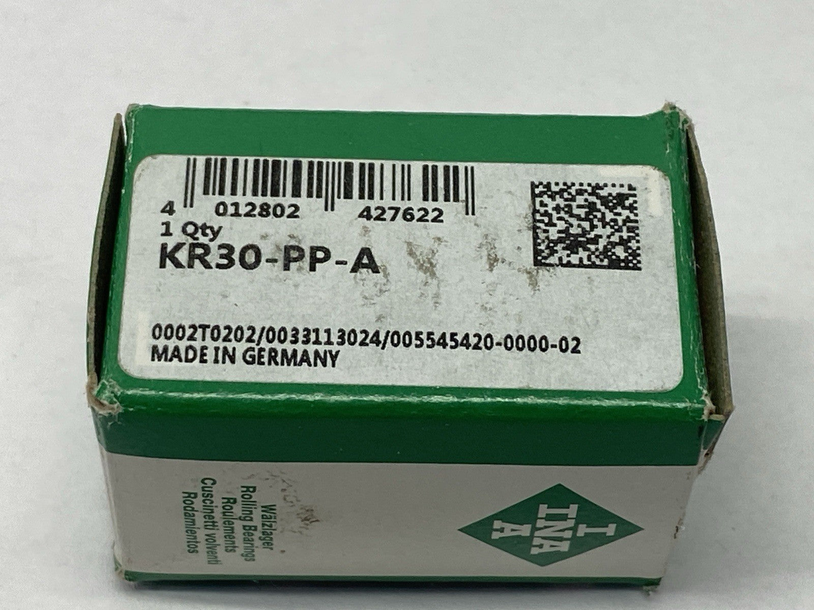 INA KR30-PP-A KR Series Stud Type Cam Follower - Maverick Industrial Sales