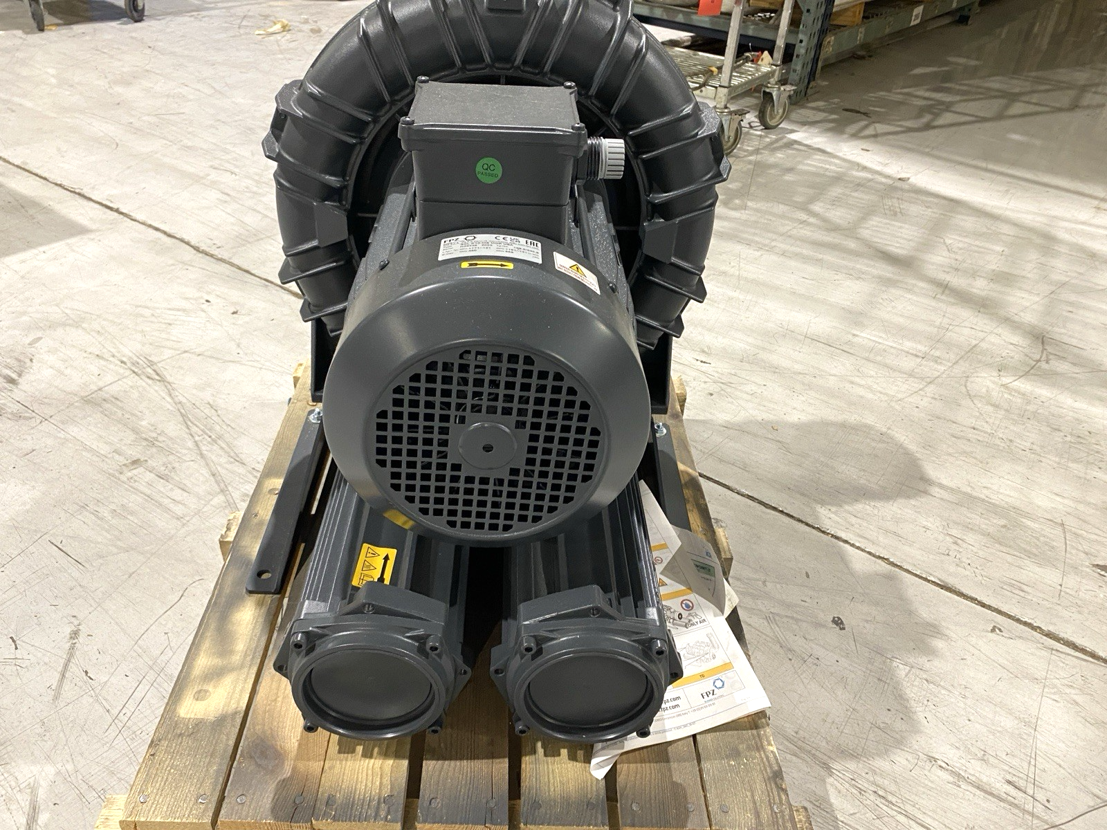 FPZ SCL K10-MS Regenerative Blower 200-460V 20HP - Maverick Industrial Sales