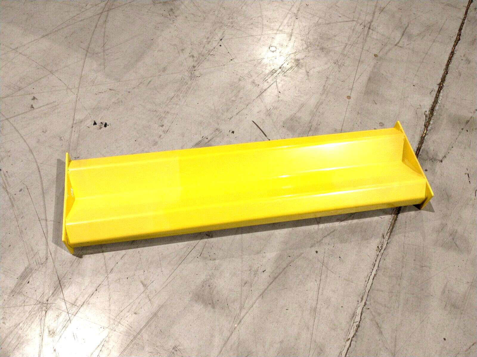 Bluff TGR4 Tuff Guard Warehouse Crash Guard 4' Safety Rail & Fasteners LOT OF 2 - Maverick Industrial Sales