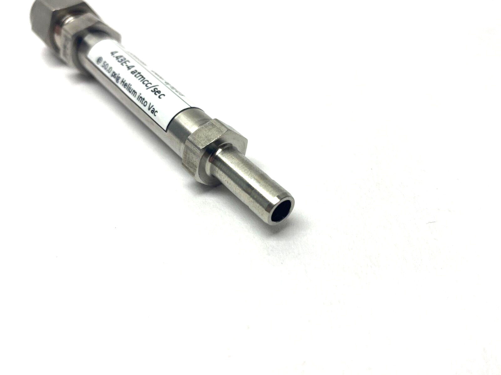 Inficon SPC-2016-G1 Helium Leak Detection Vacuum Jet Nozzle 4.43E-4 atmcc/sec - Maverick Industrial Sales