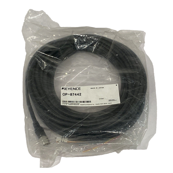 Keyence OP-87442 Power I/O Cable 10m - Maverick Industrial Sales