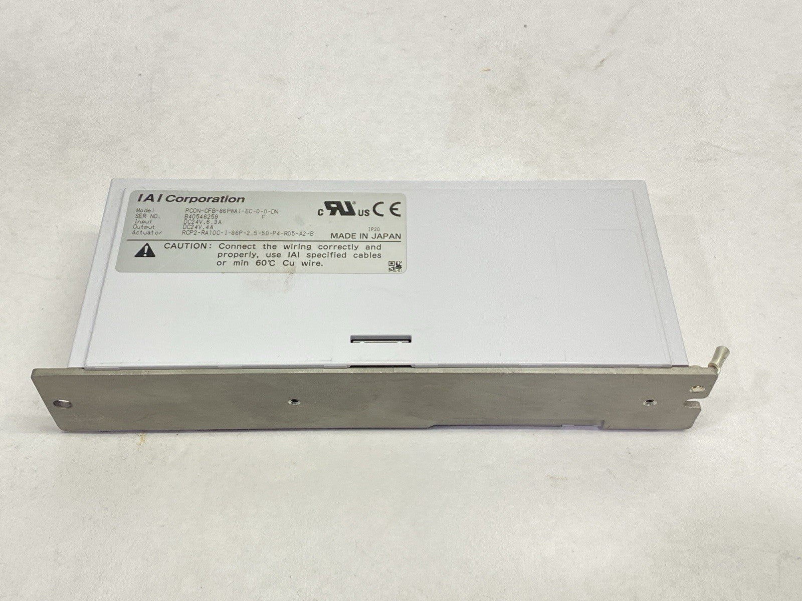 PCON-CFB-86PWAI-EC-0-0-DN | IAI High Thrust Actuator Controller RCP2-RA10C - For parts or not working - Maverick Industrial Sales