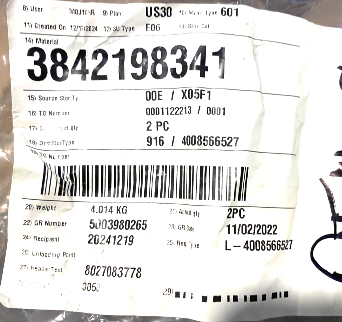 Bosch Rexroth 3842198341 Drive Roller Bearing Unit D120X38 - Maverick Industrial Sales