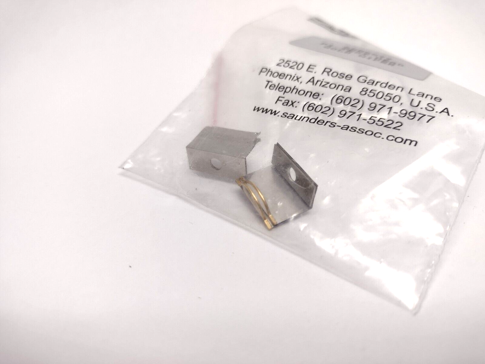Saunders and Associates 6505577 PI Test Head Gold Wiper - Maverick Industrial Sales