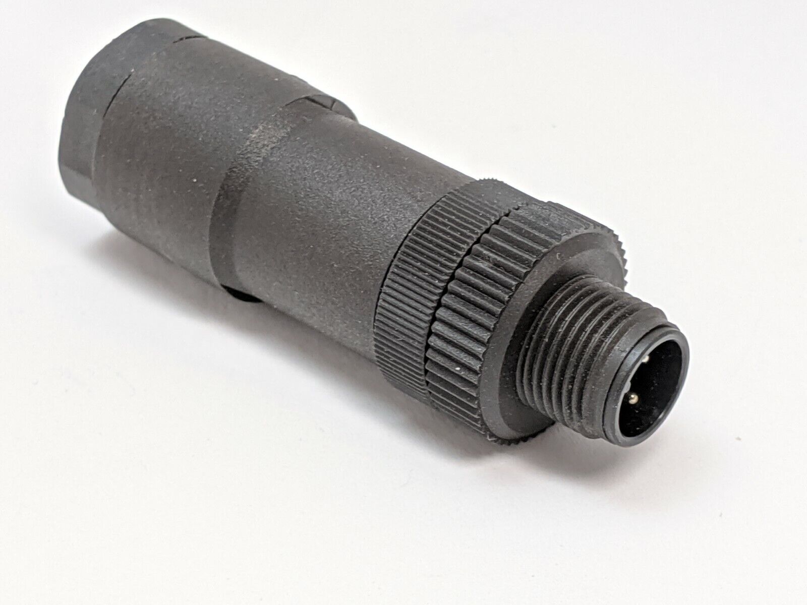 4 Pole M12 Field Wireable Straight Connector - Maverick Industrial Sales