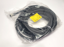 Turck RSM RKM 44P-10M Double-Ended Powerfast M/F Ethernet Cordset 100029358 - Maverick Industrial Sales