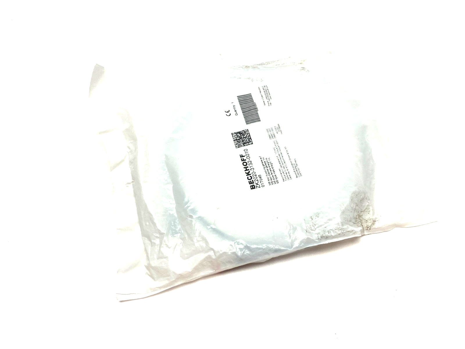 Beckhoff ZK2020-3132-0010 Double Ended Power Cable 1m M8 4-Pin 017946 - Maverick Industrial Sales