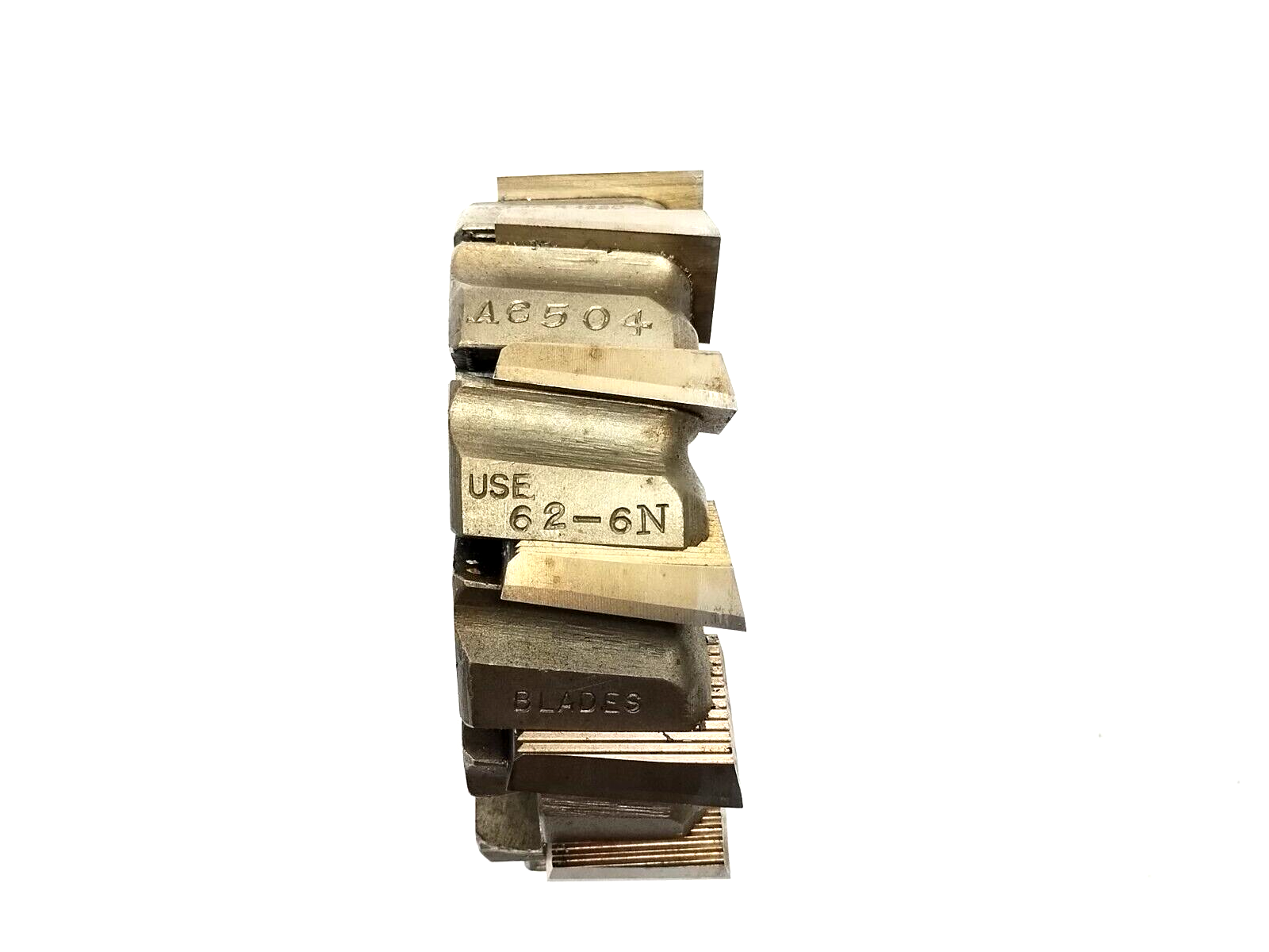 A6504, 62-6N | O.K. Tool Co. A6504 Mill Cutter 62-6N Blades, 4" Dia x 1-1/4", 1-1/2" Hole Dia - Used - Maverick Industrial Sales