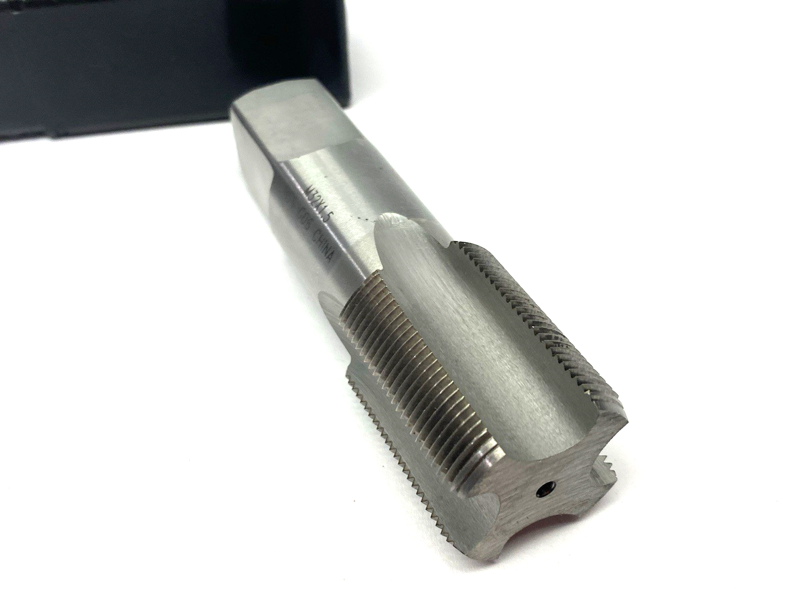 09036948 | Interstate Straight Flute Tap: M32x1.5 Metric Fine, 4 Flute, Bottoming - Used - Maverick Industrial Sales