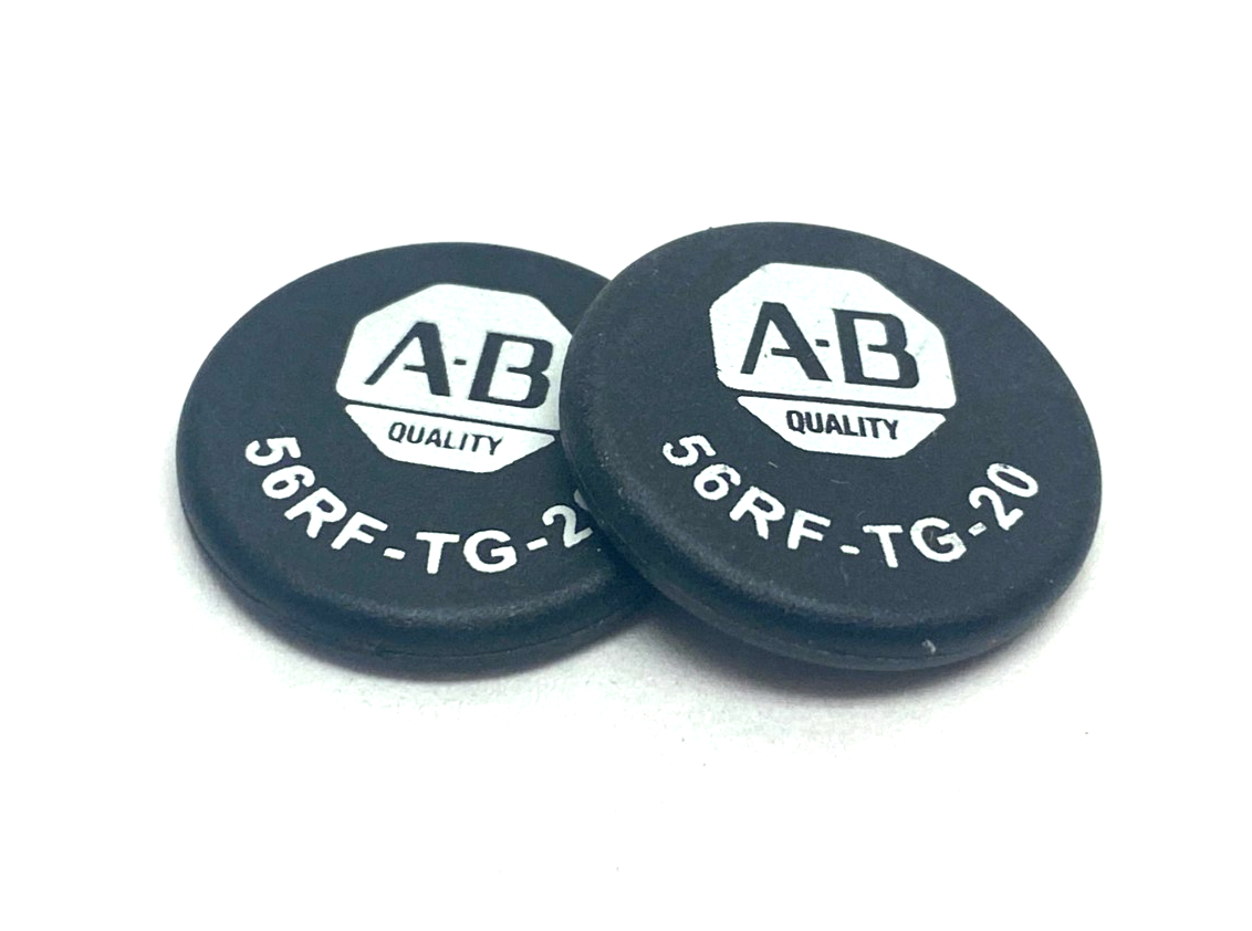Allen Bradley 56RF-TG-20 RFID Tag 13.56MHz LOT OF 2 - Maverick Industrial Sales