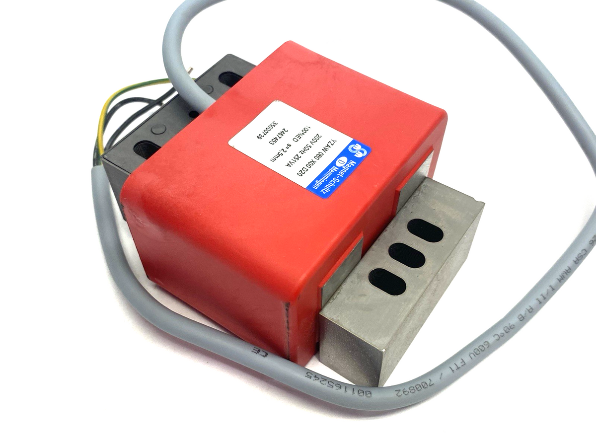 Magnet-Schultz YZAW 080 X00 D20 Vibratory Magnet Coil 200V s=2,5mm - Maverick Industrial Sales