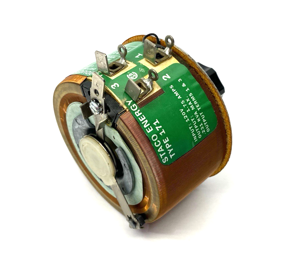 171 | Staco Energy Type Variable Control Transformer 120V Input, 1.75A Output - New – Open box - Maverick Industrial Sales