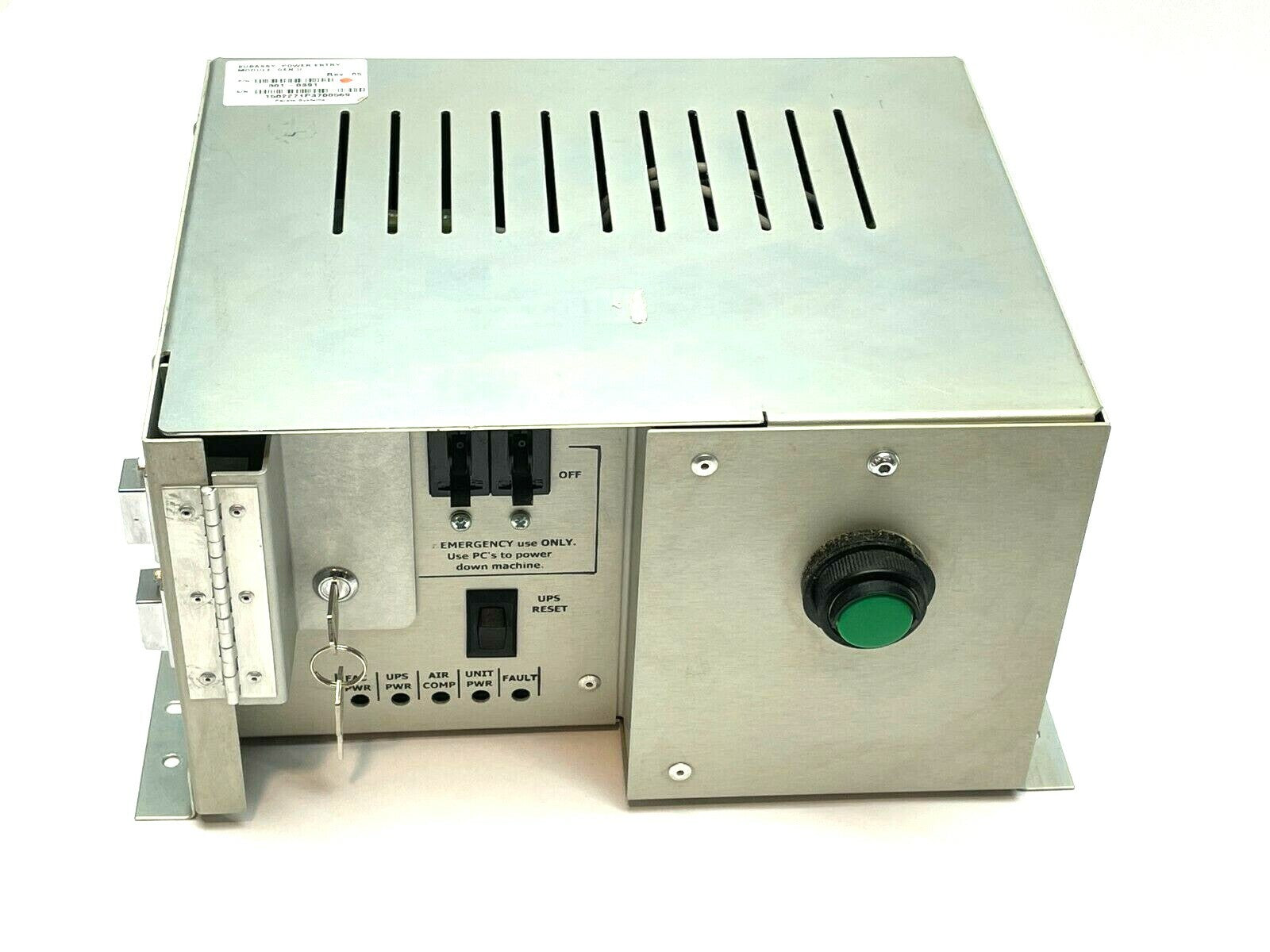 Parata Systems 301-0391 Sub Assembly Power Entry Module Gen II - Maverick Industrial Sales