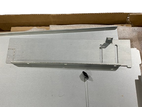 Hoffman A84BP18G Universal Barrier Panel 38423 MISSING HARDWARE