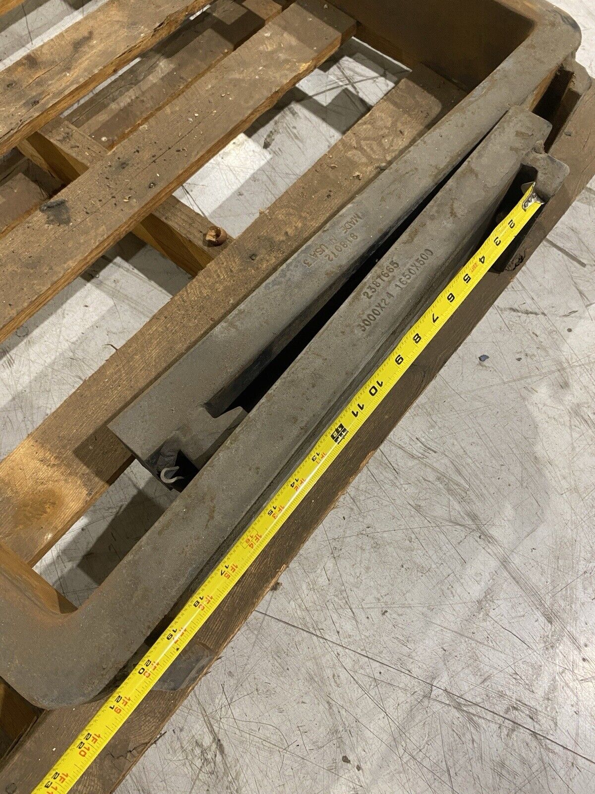 Class 3 Forks 42" x 5" Made in USA - Maverick Industrial Sales