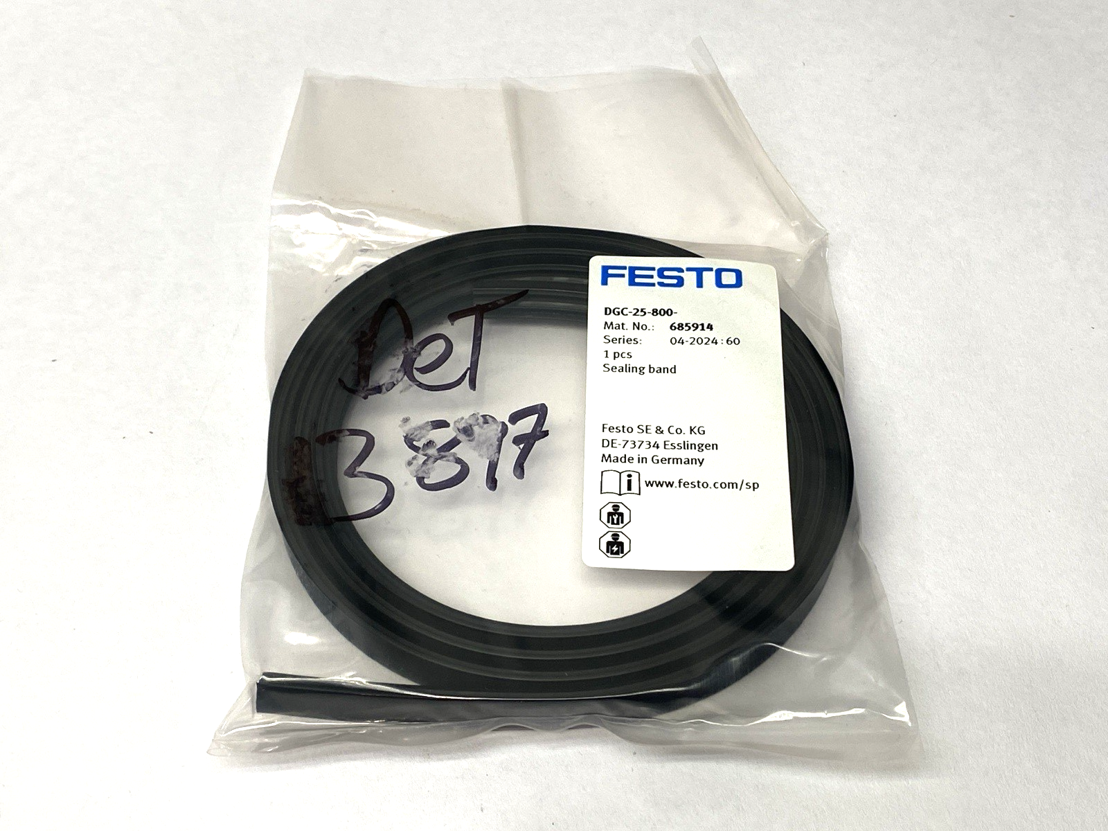 Festo DGC-25-800 Sealing Band 685914 - Maverick Industrial Sales