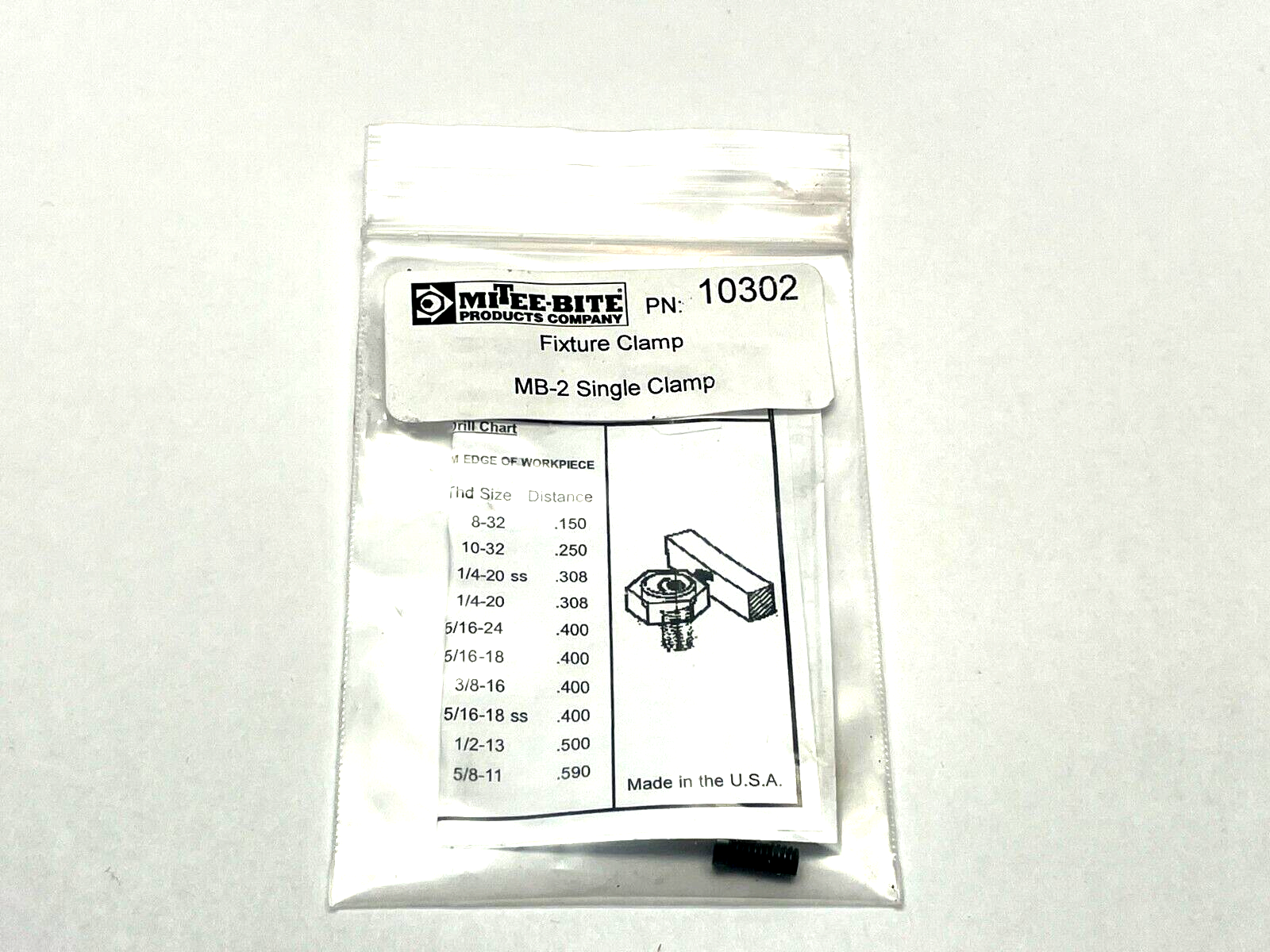 Mitee-Bite 10302 Fixture Clamp LOT OF 4 - Maverick Industrial Sales