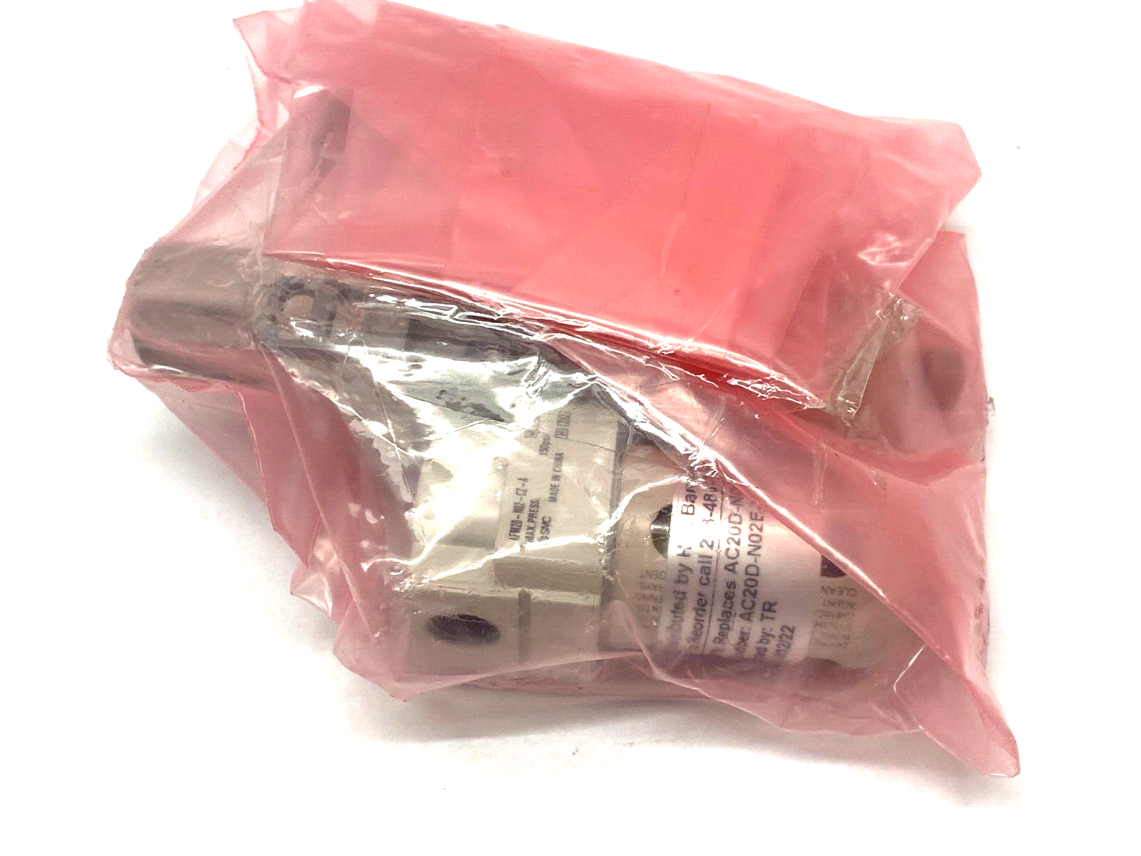 SMC AC20D-N02E-V1-CZ-B Pneumatic Modular Assembly Regulator, Separator, Shut off - Maverick Industrial Sales