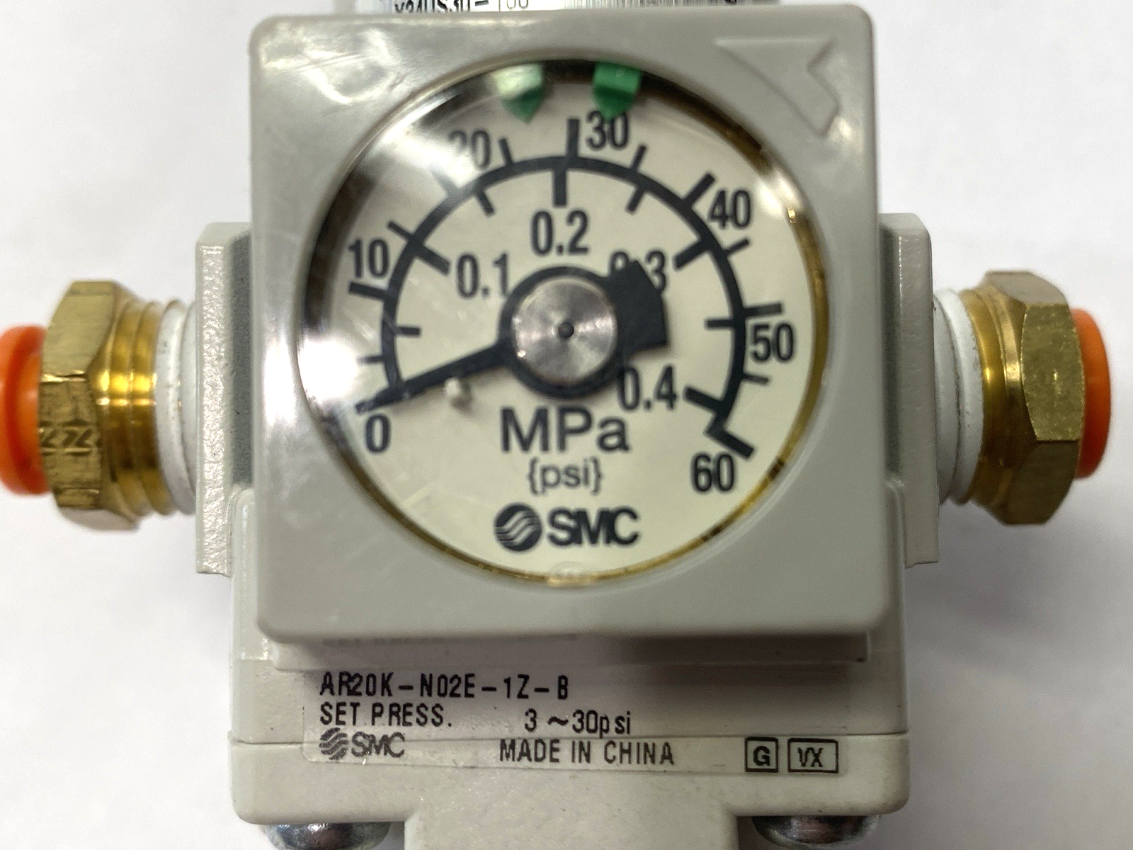 AR20K-N02E-1Z-B | SMC Pneumatic Modular Regulator 1/4" NPT - Used - Maverick Industrial Sales