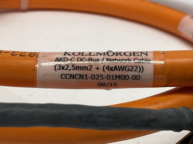 Kollmorgen CCNCN1-025-01M00-00 AKD-C DC-Bus Network Cable - Maverick Industrial Sales