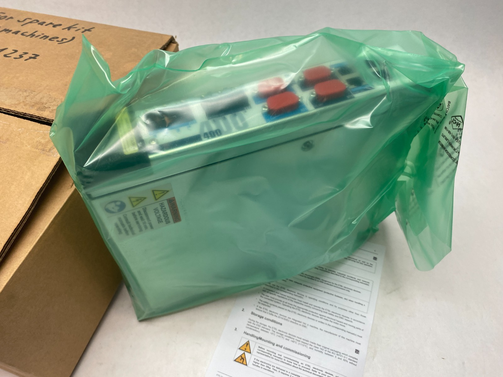 ETEL EA-P2M-400-05/10A-0000-01 AccurET Modular Position Controller 828327-01 - Maverick Industrial Sales