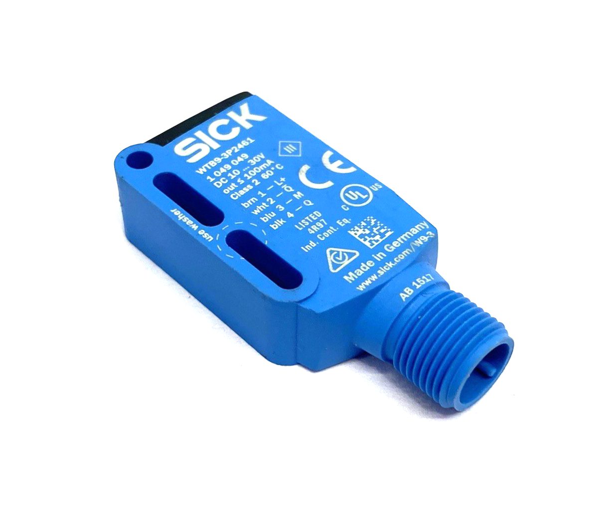 Sick 1049049 Photoelectric Proximity Sensor, Background Suppression WTB9-3P2461 - Maverick Industrial Sales