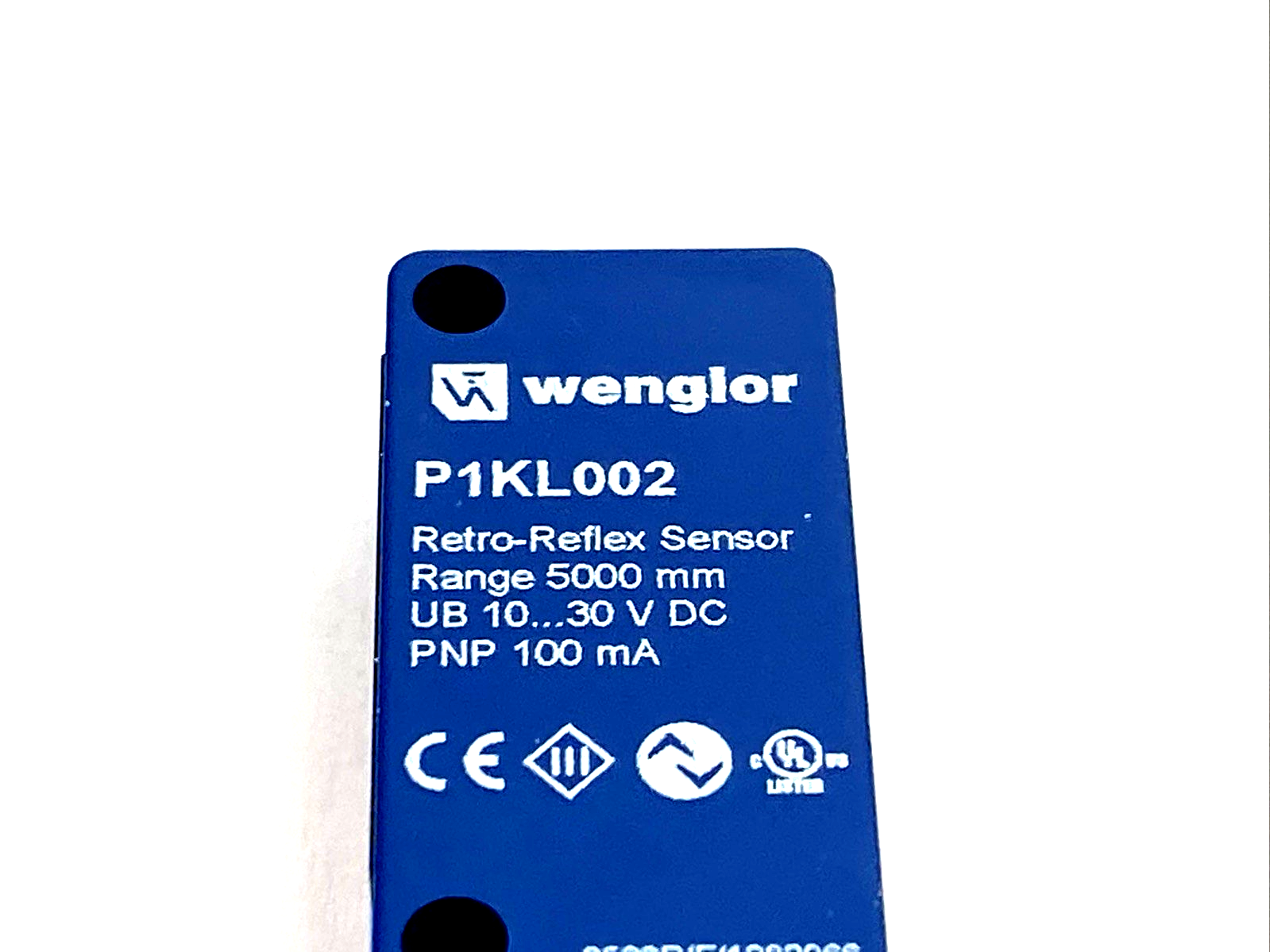 P1KL002 | Wenglor P1KL0010-42C4-111680-ZJ-YA2 Retro-Reflex Sensor, Universal - New – Open box - Maverick Industrial Sales
