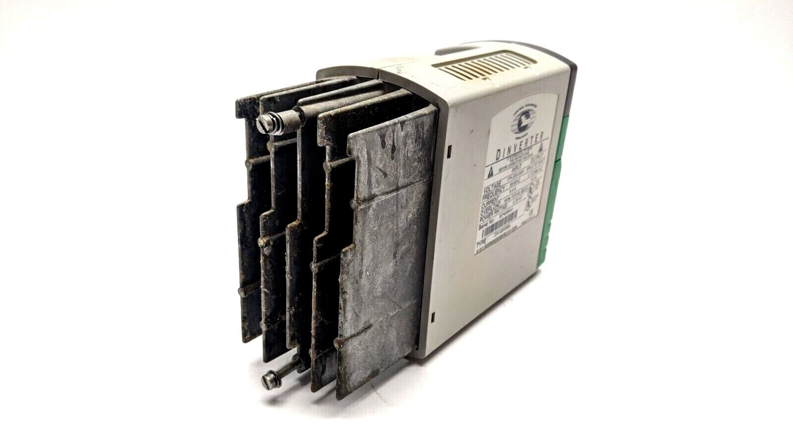 Control Techniques DIN1220055A Dinverter 0.55KW AC Drive 240V AC Single Phase - Maverick Industrial Sales