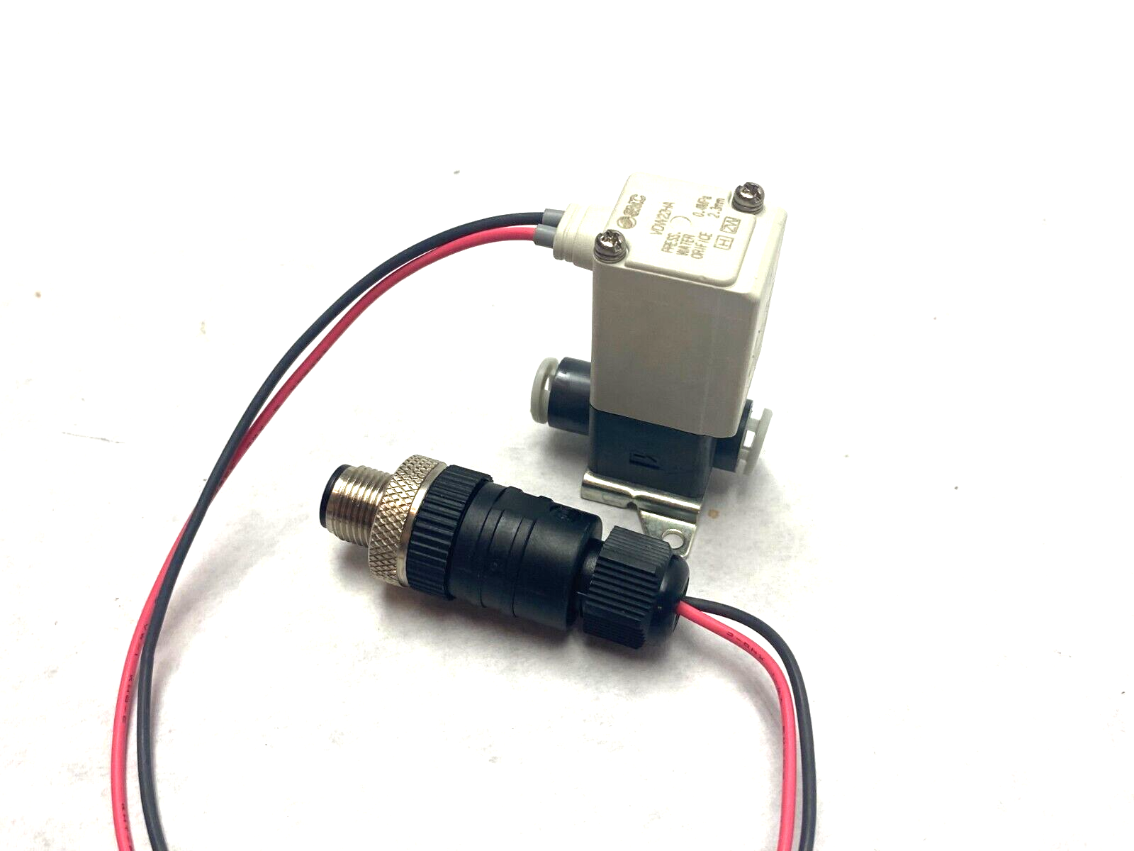 SMC VDW22HA Media Valve 2-Way 4-Pin Connector - Maverick Industrial Sales