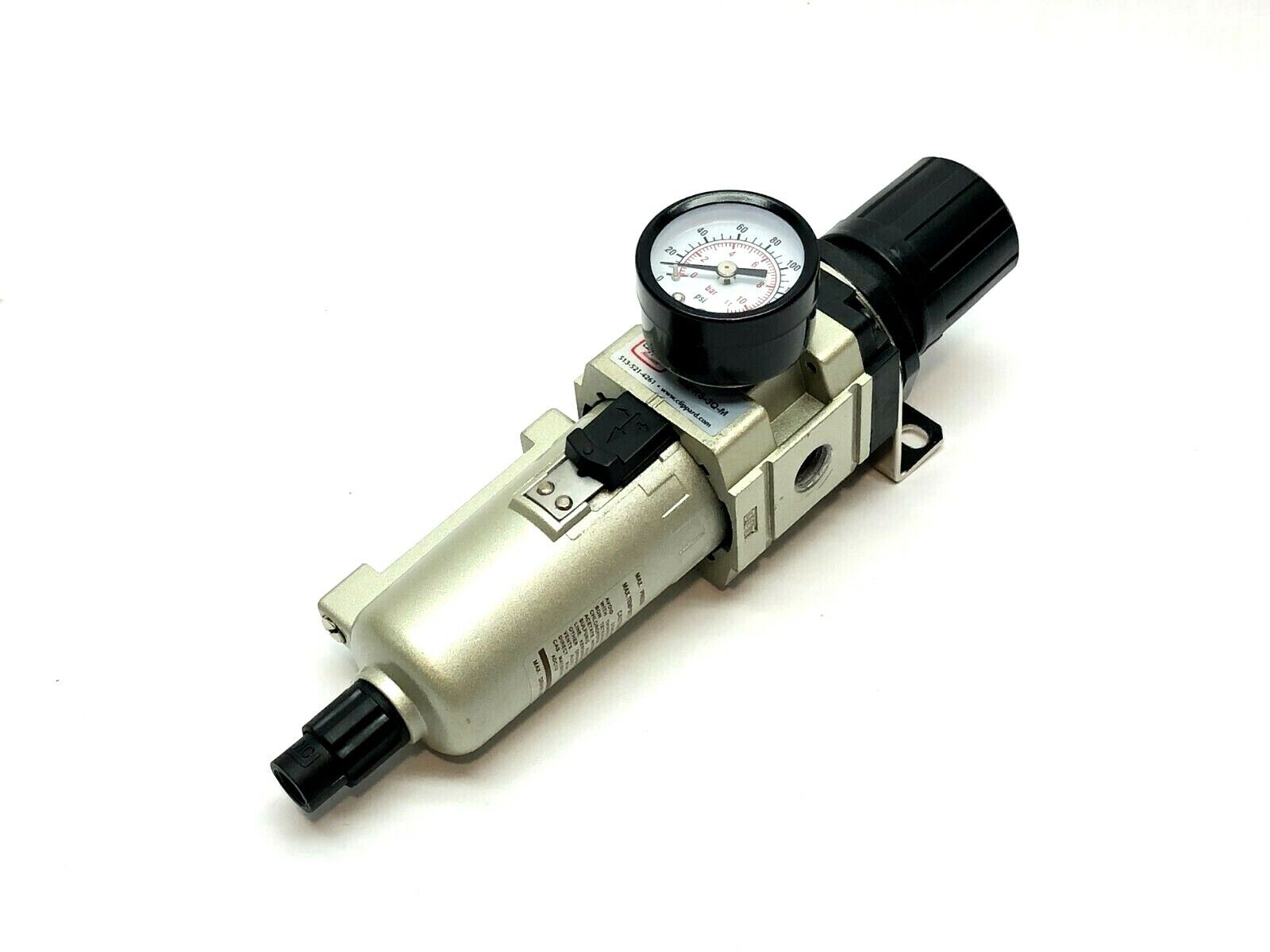 Clippard Minimatic MMFRS-3Q-M Stacking Filter-Regulator w/ Metal Bowl - Maverick Industrial Sales