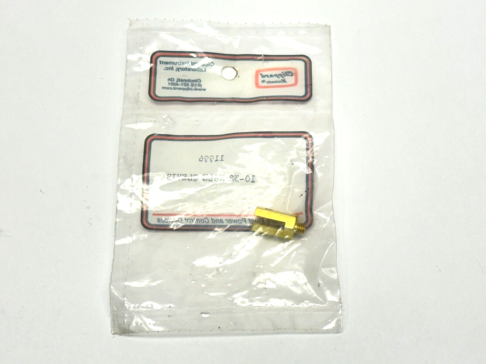 Clippard 11996 #10-32 Male Rod Clevis - Maverick Industrial Sales