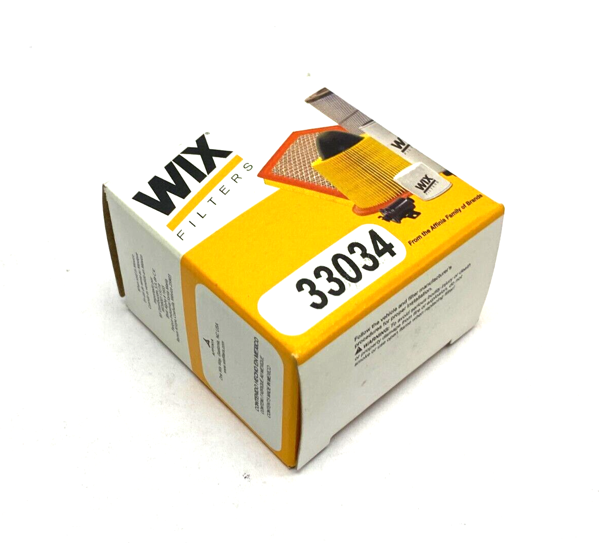 WIX Filters 33034 Fuel Cartridge Canister Filter 1.670 OD 0.455 ID - Maverick Industrial Sales
