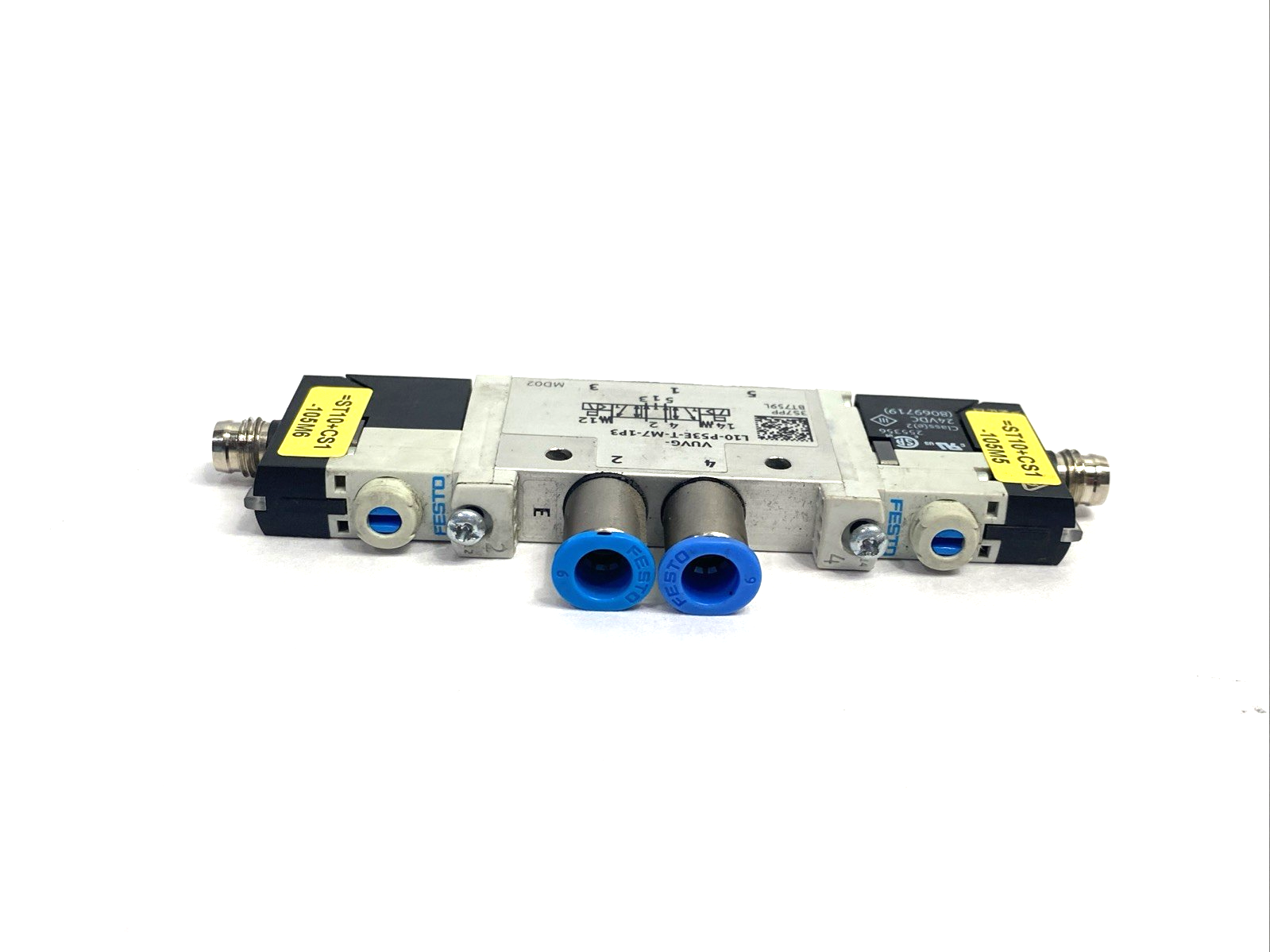 Festo VUVG-L10-P53E-T-M7-1R8L Air Solenoid Valve 574225, VUVG-L10-P53E-T-M7-1P3 - Maverick Industrial Sales