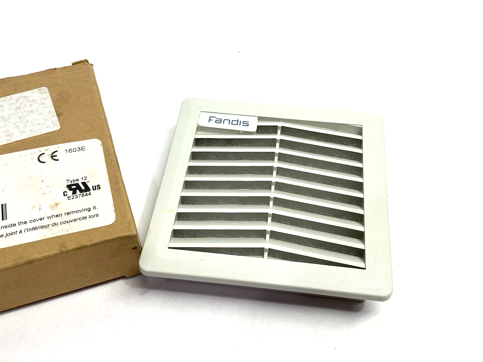 FPF08KUG-101 | Fandis Filter Fan Exhaust Grille - New – Open box - Maverick Industrial Sales