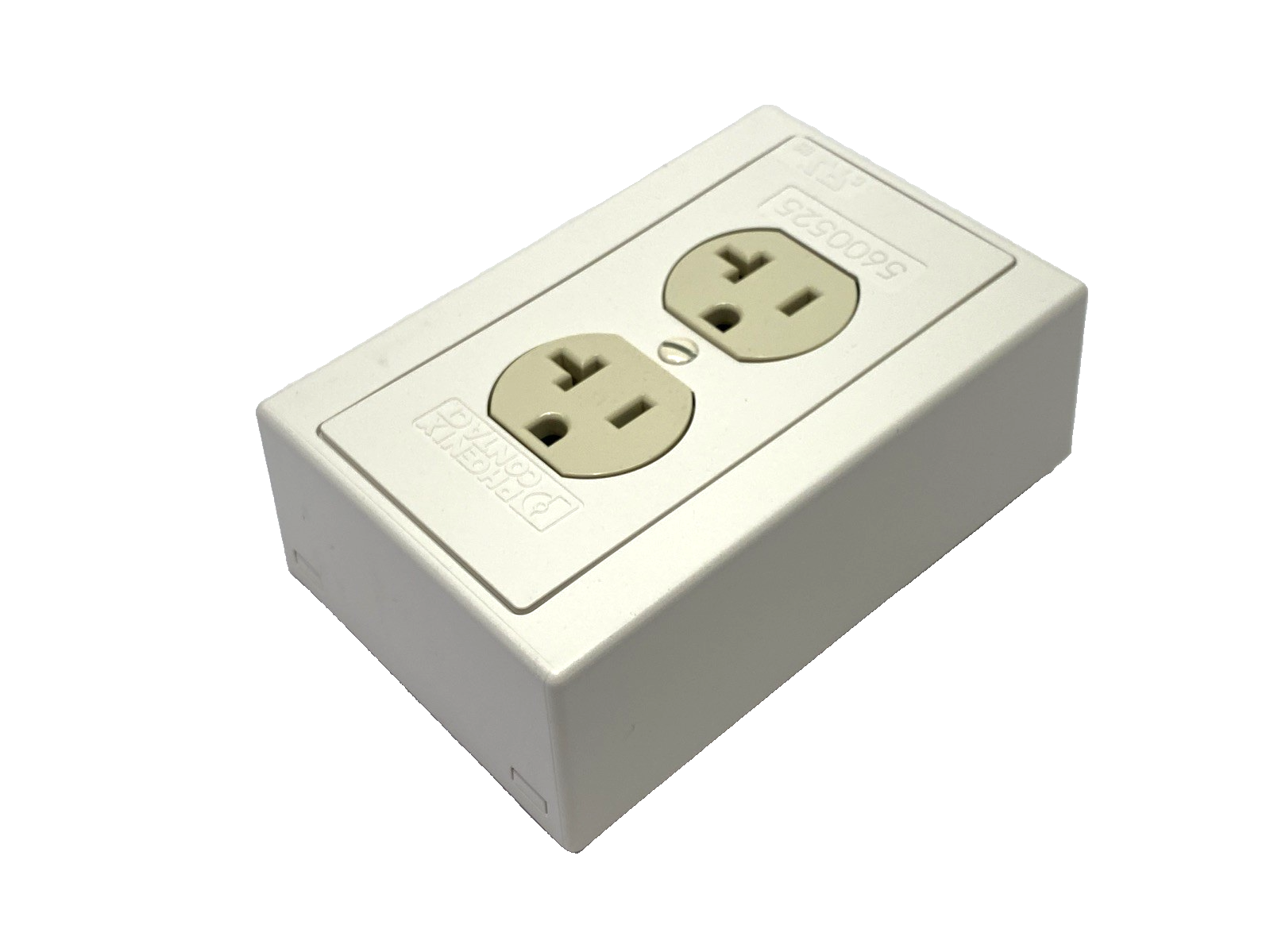 Phoenix Contact EM-DUO 120/20 Female Strip, DIN Rail Outlet 120VAC 20A 5600525 - Maverick Industrial Sales