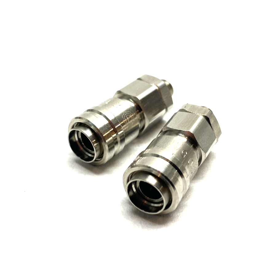 MiSUMi MCSMSS5 Air Coupler Socket, Chemical Resistant, Threaded LOT OF 2 - New - Maverick Industrial Sales