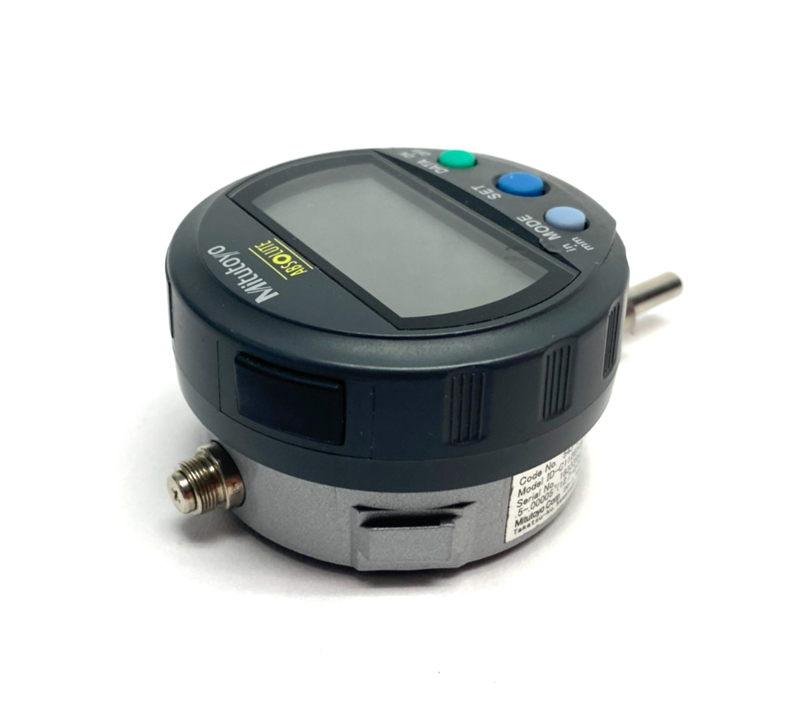 Mitutoyo 543-392B ABSOLUTE Digimatic Indicator ID-C1112EXB 12.7mm NO TOP CAP - Maverick Industrial Sales