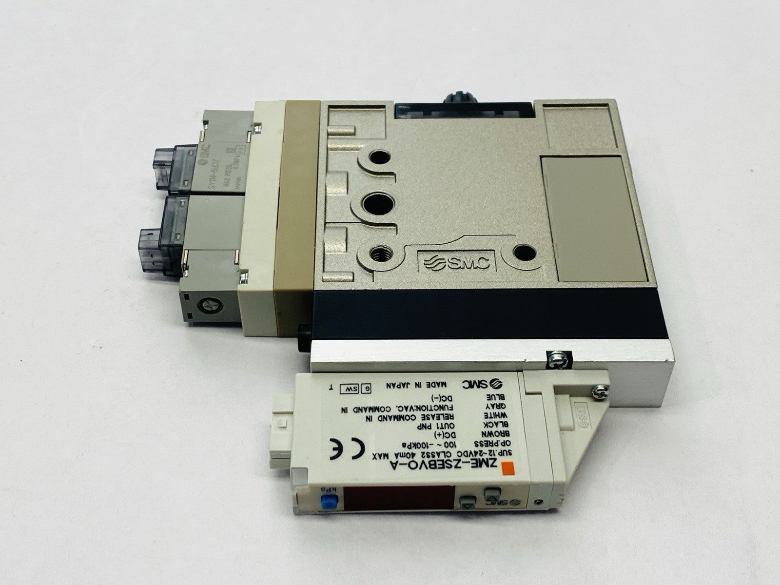 SMC ZM131HT-K5-EBV-X298 Pneumatic Vacuum Ejector w/ ZME-ZSEBVO-A - Maverick Industrial Sales