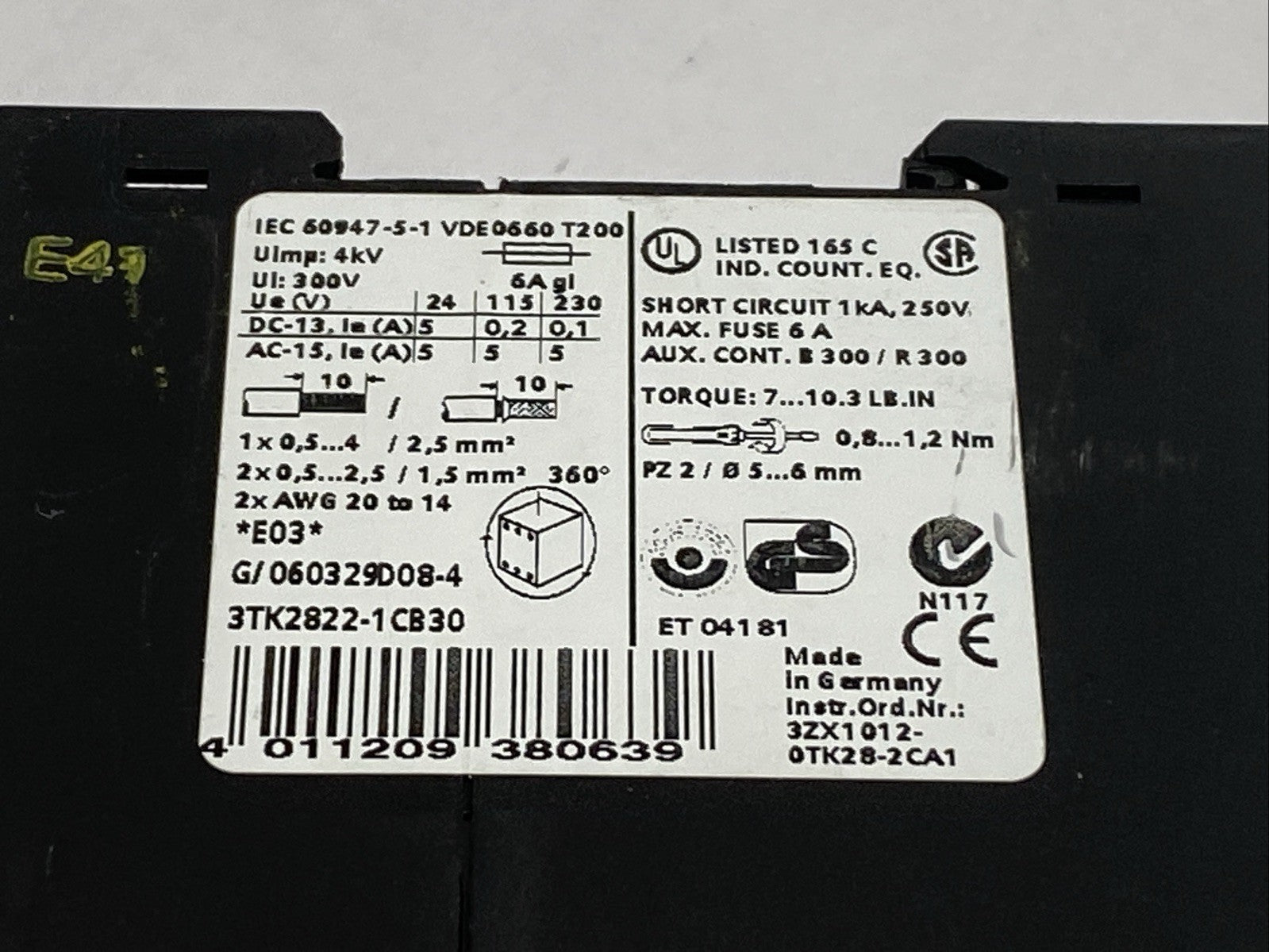 Siemens 3TK2822-1CB30 Sirius Safety Relay 24V - Maverick Industrial Sales